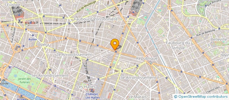 localisation de l'entreprise SCI CHARBONNIERES  PARIS