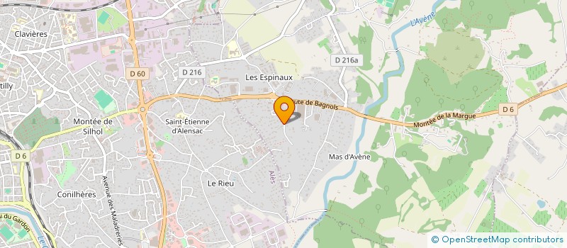 localisation de l'entreprise SCI CHARCA  SAINT-PRIVAT-DES-VIEUX