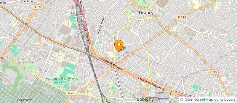 localisation de l'entreprise SCI CHARCOT à DRANCY