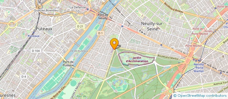 localisation de l'entreprise SCI CHARCOT GB à NEUILLY-SUR-SEINE