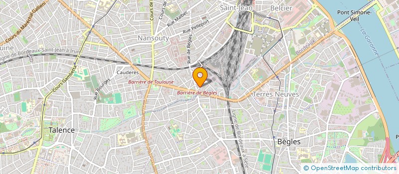 localisation de l'entreprise SCI CHARDO  BORDEAUX