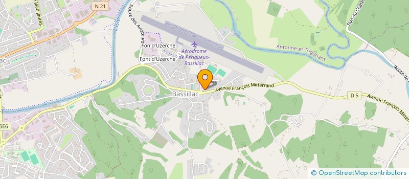 localisation de l'entreprise SCI CHARDONNERETTE  BOULAZAC ISLE MANOIRE