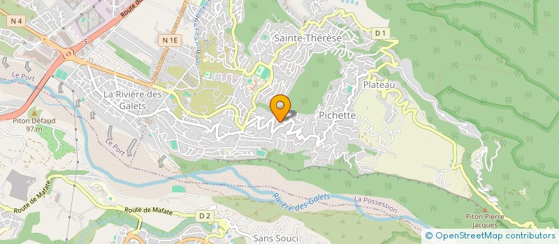 localisation de l'entreprise SCI CHAREL à LA POSSESSION