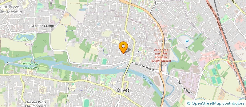 localisation de l'entreprise SCI CHAREM à OLIVET