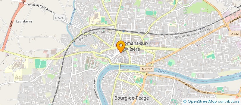 localisation de l'entreprise SCI CHAREMA  CHATILLON-SAINT-JEAN