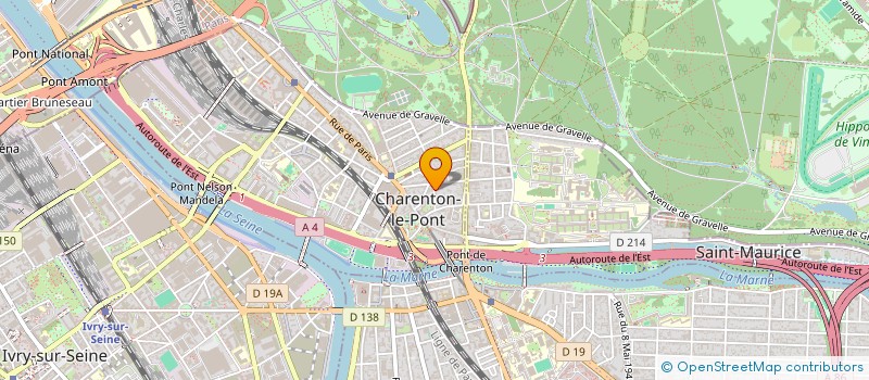 localisation de l'entreprise SCI CHARENTOFUS  CHARENTON-LE-PONT