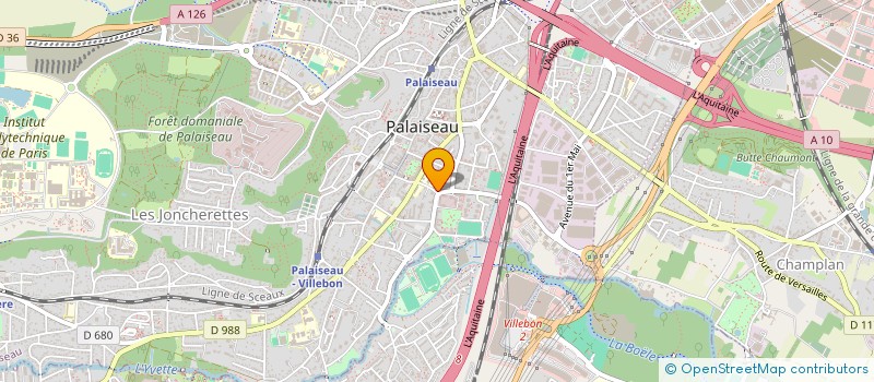 localisation de l'entreprise SCI CHARENTON à PALAISEAU