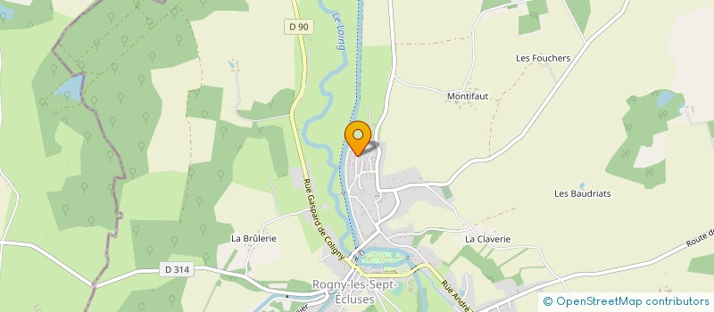 localisation de l'entreprise SCI CHARENTON  ROGNY-LES-SEPT-ECLUSES