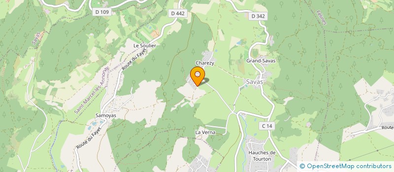 localisation de l'entreprise SCI CHAREZI à SAVAS