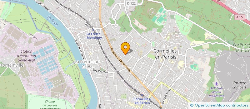 localisation de l'entreprise SCI CHARHEN  CORMEILLES-EN-PARISIS