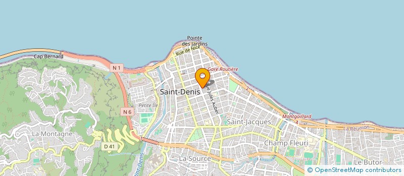 localisation de l'entreprise SCI CHARI  SAINT-DENIS