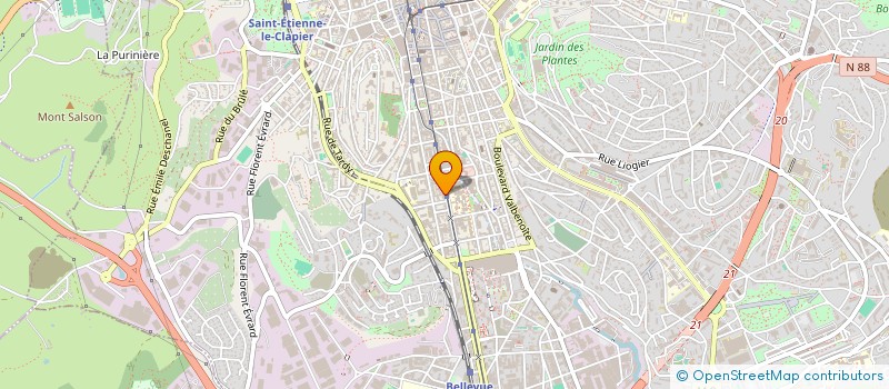 localisation de l'entreprise SCI CHARIANNE  SAINT-ETIENNE