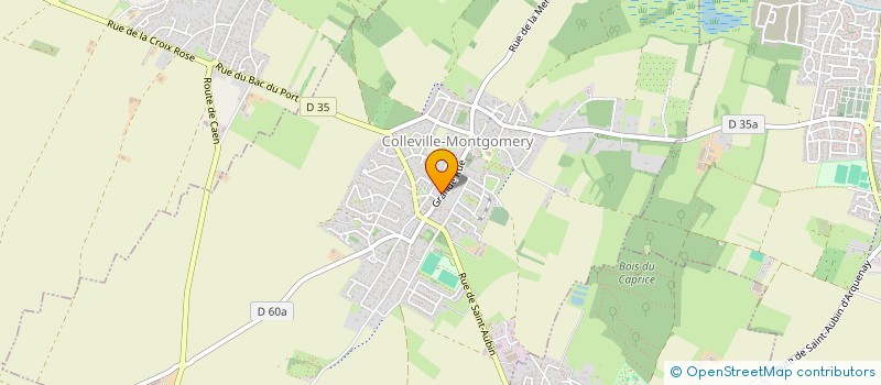 localisation de l'entreprise SCI CHARIS à HERMANVILLE-SUR-MER