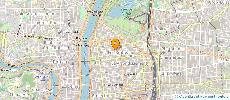 localisation de l'entreprise SCI CHARITE 14  LYON