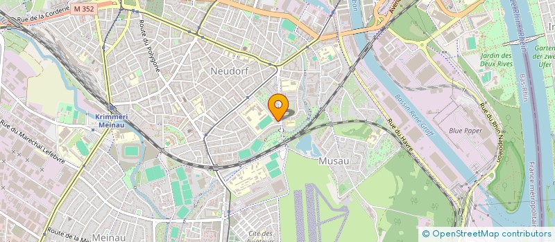 localisation de l'entreprise SCI CHARITE  STRASBOURG