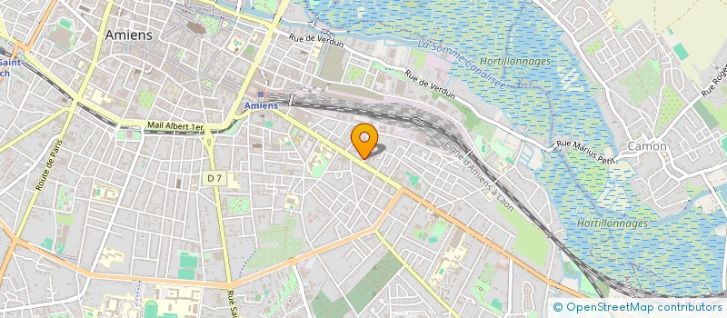 localisation de l'entreprise SCI CHARLALEX à AMIENS