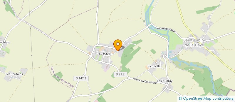 localisation de l'entreprise SCI CHARLANDRA à SAINT-LUBIN-DE-LA-HAYE