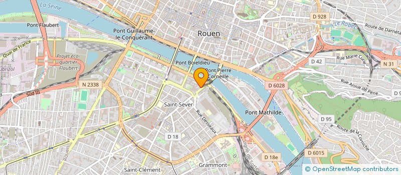 localisation de l'entreprise SCI CHARLANNE  ROUEN