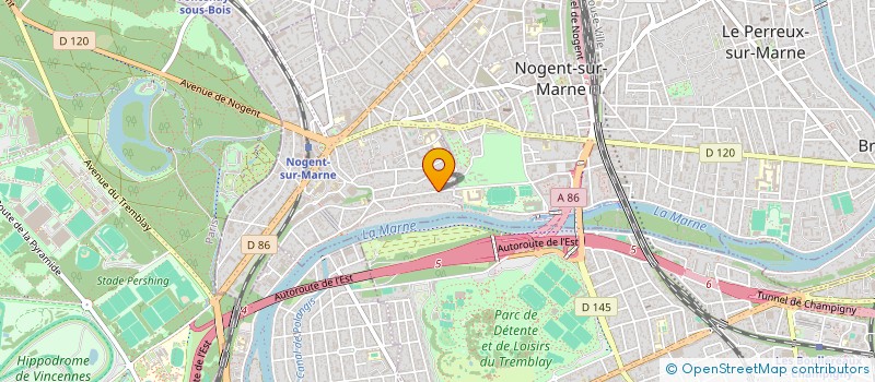 localisation de l'entreprise SCI CHARLE 94  NOGENT-SUR-MARNE