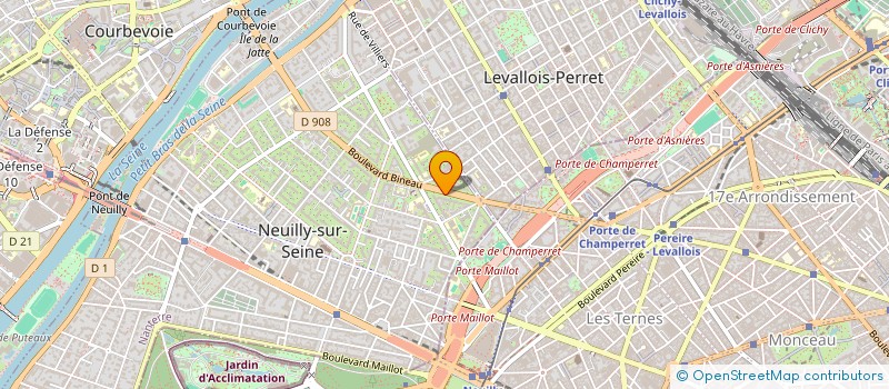 localisation de l'entreprise SCI CHARLELIE à NEUILLY-SUR-SEINE