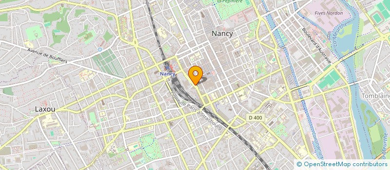 localisation de l'entreprise SCI CHARLEMAGNE à NANCY