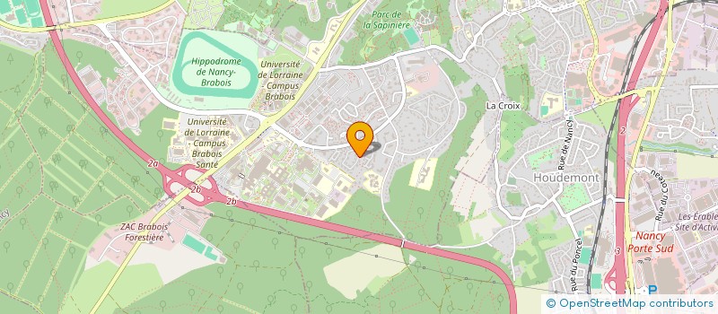 localisation de l'entreprise SCI CHARLEMAGNE  VANDUVRE-LES-NANCY