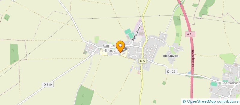 localisation de l'entreprise SCI CHARLENE  SAINT-CREPIN-IBOUVILLERS