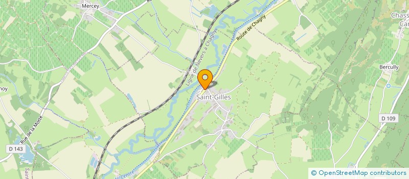 localisation de l'entreprise SCI CHARLENE  SAINT-GILLES