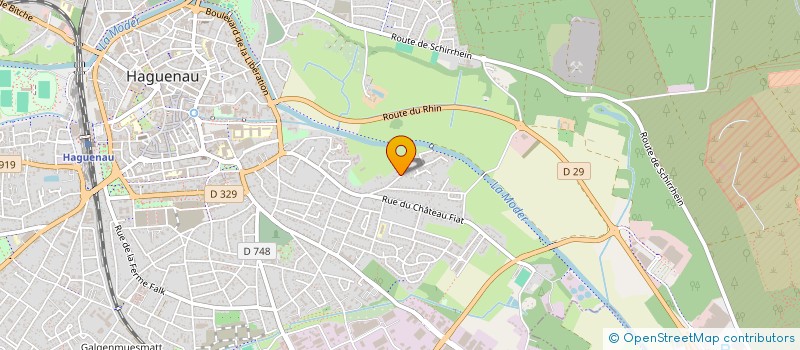 localisation de l'entreprise SCI CHARLES  HAGUENAU