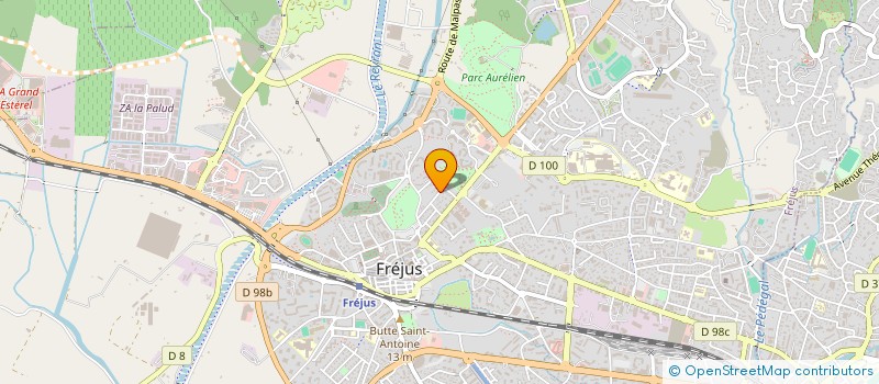 localisation de l'entreprise SCI CHARLES à FREJUS