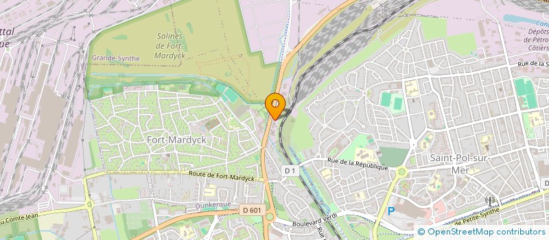 localisation de l'entreprise SCI CHARLES à DUNKERQUE