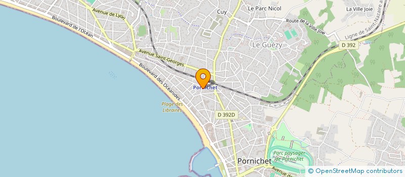 localisation de l'entreprise SCI CHARLES à PORNICHET