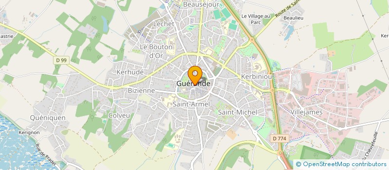 localisation de l'entreprise SCI CHARLES  GUERANDE