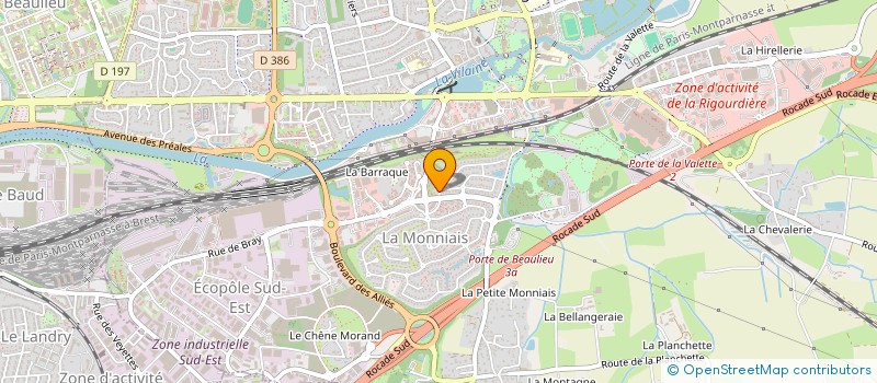 localisation de l'entreprise SCI CHARLES 7  CESSON-SEVIGNE