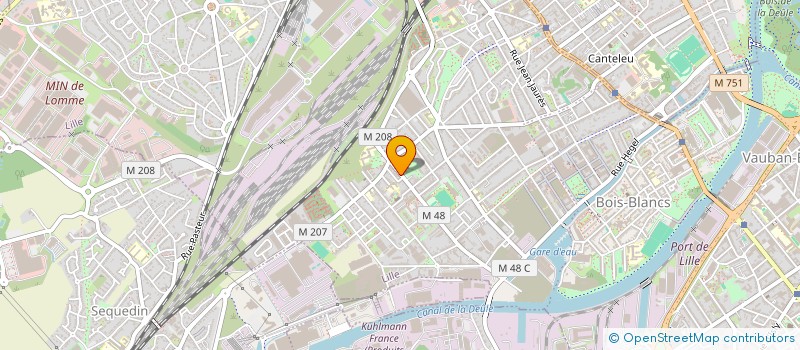 localisation de l'entreprise SCI CHARLES à LILLE