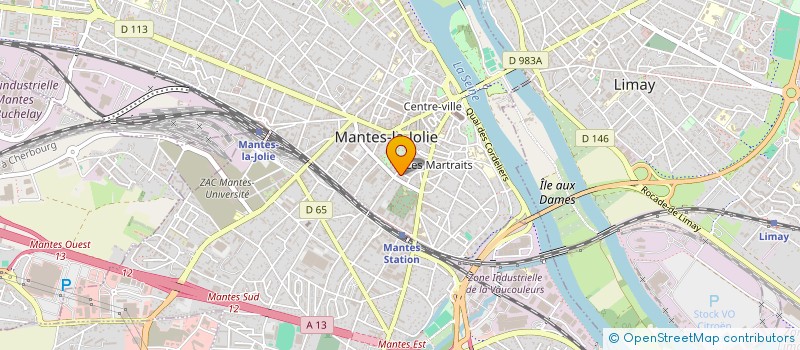 localisation de l'entreprise SCI CHARLES  MANTES-LA-JOLIE