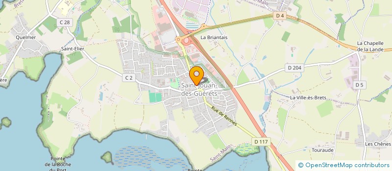 localisation de l'entreprise SCI CHARLES  SAINT-JOUAN-DES-GUERETS