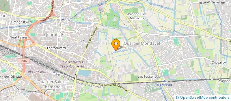 localisation de l'entreprise SCI CHARLES  AVIGNON