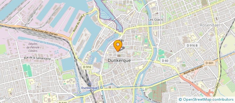 localisation de l'entreprise SCI CHARLES ALEXANDRE à DUNKERQUE