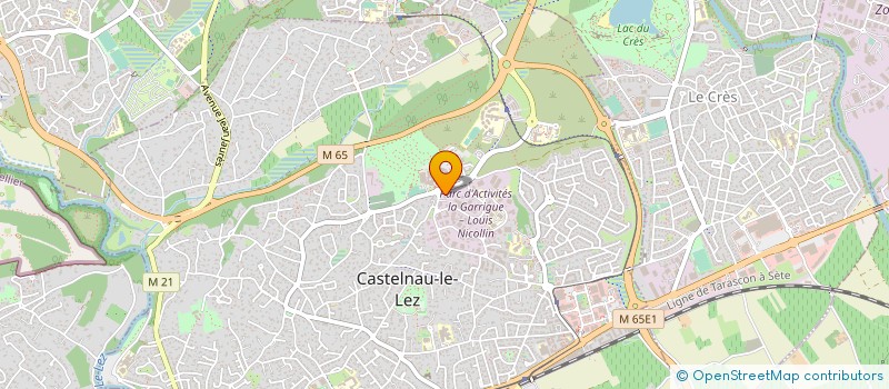 localisation de l'entreprise SCI CHARLES ATTARD  CASTELNAU-LE-LEZ