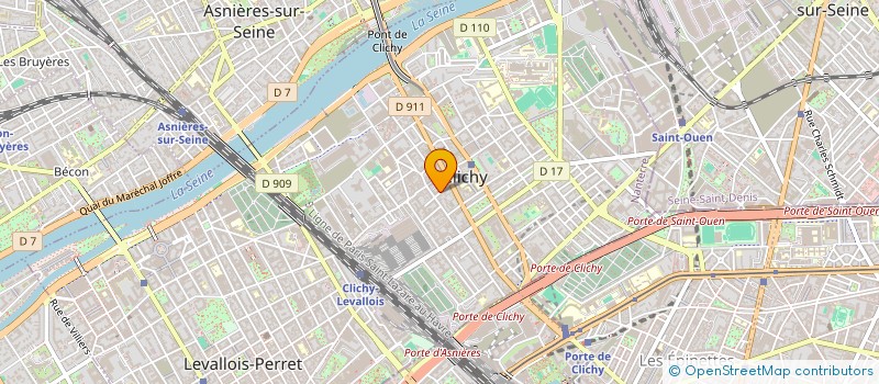 localisation de l'entreprise SCI CHARLES AUFFRAY DU 3 RUE CHARLES ET  CLICHY