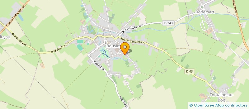 localisation de l'entreprise SCI CHARLES AVENIR  BOUSIES