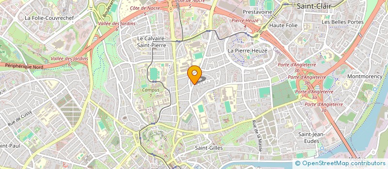 localisation de l'entreprise SCI CHARLES BRIAC à CAEN
