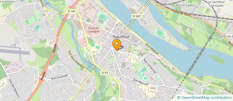 localisation de l'entreprise SCI CHARLES D ANJOU  SAUMUR