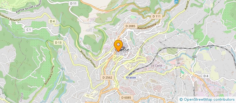 localisation de l'entreprise SCI CHARLES DE GAULLE à GRASSE