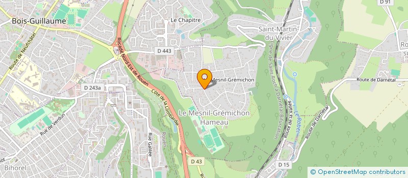 localisation de l'entreprise SCI CHARLES DU BOIS CANY  SAINT-MARTIN-DU-VIVIER