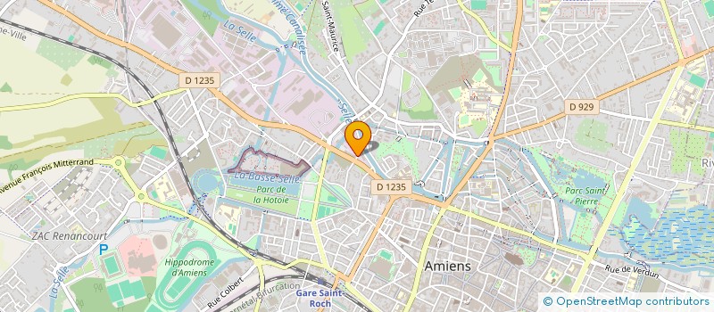 localisation de l'entreprise SCI CHARLES DUBOIS à AMIENS