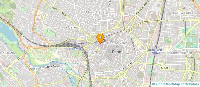 localisation de l'entreprise SCI CHARLES DUSSAULT à DIJON