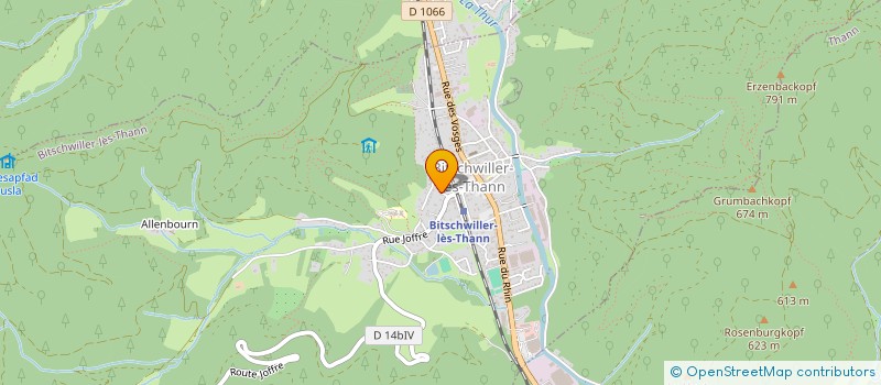 localisation de l'entreprise SCI CHARLES ELISA  BITSCHWILLER-LES-THANN