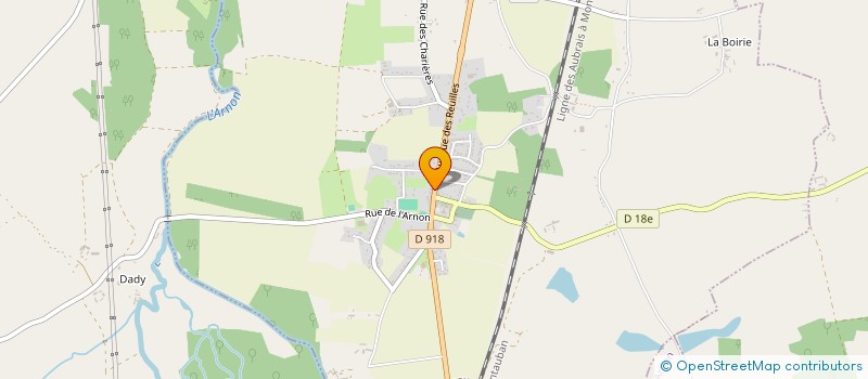 localisation de l'entreprise SCI CHARLES ET VICTOR  MEREAU